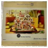 North Pole Series by Dept 56 Christmas Sweet Shop Gift Set, Teddy Bear Training Center, Christmas Fun Run and New Year