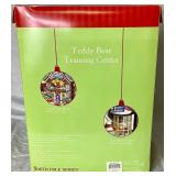 North Pole Series by Dept 56 Christmas Sweet Shop Gift Set, Teddy Bear Training Center, Christmas Fun Run and New Year
