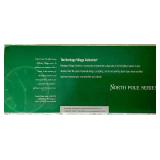 North Pole Series Dept 56 Teddy Bear Training Center Holiday Gift Set, Real Plastic Snow Factory, Welcome to Elfland Gateway Entrance, Peppermint Front Yard with Peppermint Candies Sidewalk