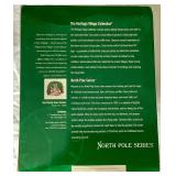 North Pole Series Dept 56 Teddy Bear Training Center Holiday Gift Set, Real Plastic Snow Factory, Welcome to Elfland Gateway Entrance, Peppermint Front Yard with Peppermint Candies Sidewalk