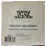 Dept 56 Early Editions of North Pole Series Christmas Bread Bakers, Glass Ornament Works, Neenee