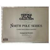 Dept 56 Early Editions of North Pole Series Christmas Bread Bakers, Glass Ornament Works, Neenee
