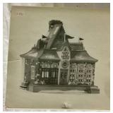 Dept 56 Early Editions of North Pole Series North Pole Express Depot, North Pole Gate, Mrs. Claus