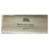 Dept 56 Early Editions of North Pole Series North Pole Express Depot, North Pole Gate, Mrs. Claus