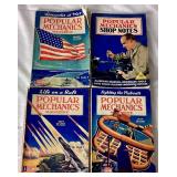 Popular Mechanics Magazines from 1941 to 1949 - Assorted Editions