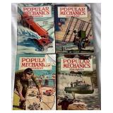 Popular Mechanics Magazines from 1941 to 1949 - Assorted Editions