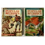 Popular Mechanics Magazines from 1941 to 1949 - Assorted Editions