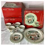 Sango "Silent Night" Dinnerware Set