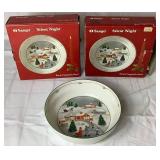Sango "Silent Night" Dinnerware Set