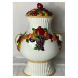 Department 56 Cornucopia Dellarobia Cider Server with Original Box and Harvest Covered Bowl