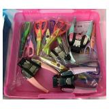 Large Scrapboooking Assortment of Papers, Stamps, Beads, Tools and More