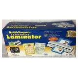 Multi Purpose Commercial Laminator, Small Laminator HL-4 and 6 boxes of Laminating Pouches