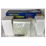 Multi Purpose Commercial Laminator, Small Laminator HL-4 and 6 boxes of Laminating Pouches