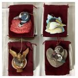 Overboard Art Handmade Wild Bird Ornaments by Don Briddell 2011-2023