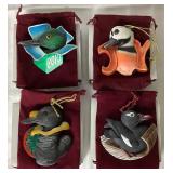 Overboard Art Handmade Wild Bird Ornaments by Don Briddell 2011-2023
