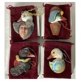 Overboard Art Handmade Wild Bird Ornaments by Don Briddell 2011-2023