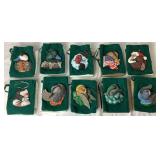 Overboard Art Handmade Wild Bird Ornaments by Don Briddell 2000-2010