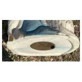 Vintage Blow Mold Nativity Set Yard Decorations