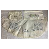Vintage Assortment of Embroidered Linens