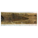 Antique Bundle of Rug Beaters, Rid-Jid Washboard J. R. Clark Co. Minneapolis, MN. and "The Triumph" Hand -Operated Seed Planter Janesville, Wis.