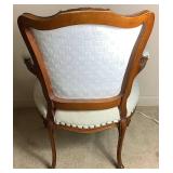 Vintage Upholstered Louis XV Style Chair