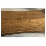 Heirloom Line Gray Furniture Co. Antique Tiger Oak Library Table with Drawer