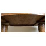 Heirloom Line Gray Furniture Co. Antique Tiger Oak Library Table with Drawer