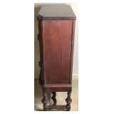 Antique Display Cabinet with Two Shelves
