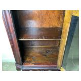 Antique Display Cabinet with Two Shelves