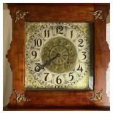 Vintage Grandfather Clock with Key