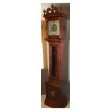 Vintage Grandfather Clock with Key