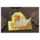 Hand Carved Eagle Head by Richard Southard 1986 and Red Mill Mfg. Handcrafted Eagle Figurine