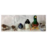 Feathered Bird Ornaments for Holiday Bird Tree - 37 assorted birds & feathers plus painted egg