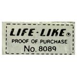 Life-Like HO Scale Train Set No.8779 With Mountain, Buildings, Cars, Trees, Tracks and Accessories In Original Box