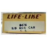 Life-Like HO Scale Train Set No.8779 With Mountain, Buildings, Cars, Trees, Tracks and Accessories In Original Box