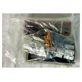 Life-Like HO Scale Train Set No.8779 With Mountain, Buildings, Cars, Trees, Tracks and Accessories In Original Box