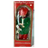 Animated and Illuminated Christmas Figurines (6 Total)