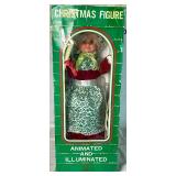 Animated and Illuminated Christmas Figurines (6 Total)