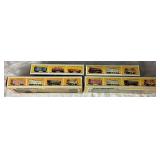 Vintage Bachmann HO Scale Train Set with Cars In Original Boxes, Tracks and Accessories