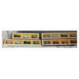 Vintage Bachmann HO Scale Train Set with Cars In Original Boxes, Tracks and Accessories