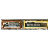 Vintage Bachmann HO Scale Train Set with Cars In Original Boxes, Tracks and Accessories
