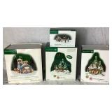 Department 56 North Pole Series Reindeer Games, Reindeer Flight School,  Rudolph