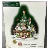 Department 56 North Pole Series Reindeer Games, Reindeer Flight School,  Rudolph