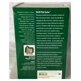 Department 56 North Pole Series Northern Lights Tinsel Mill, Cold Care Clinic, Hand Carved Nutcracker Factory and North Pole Town Hall