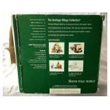 Dept 56 North Pole Series Lego Bundle - Lego Warehouse Forklift, Lego Building Creation Station, Brick Lift and Little Builders