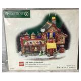 Dept 56 North Pole Series Lego Bundle - Lego Warehouse Forklift, Lego Building Creation Station, Brick Lift and Little Builders