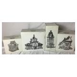 Dept 56 Early Editions of North Pole Series The Glacier Gazette, Hall of Records, Rimpy