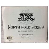 Dept 56 Early Editions of North Pole Series The Glacier Gazette, Hall of Records, Rimpy