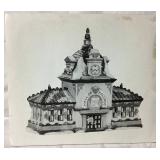 Dept 56 Early Editions of North Pole Series The Glacier Gazette, Hall of Records, Rimpy