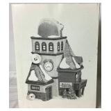 Dept 56 Early Editions of North Pole Series Reindeer Barn, Weather and Time Observatory and Tassy